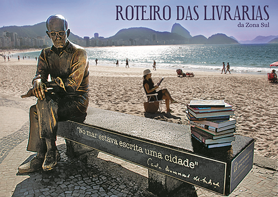 O Roteiro apresenta 34 livrarias, 26 bibliotecas e 22 atrações turísticas da Zona Sul carioca